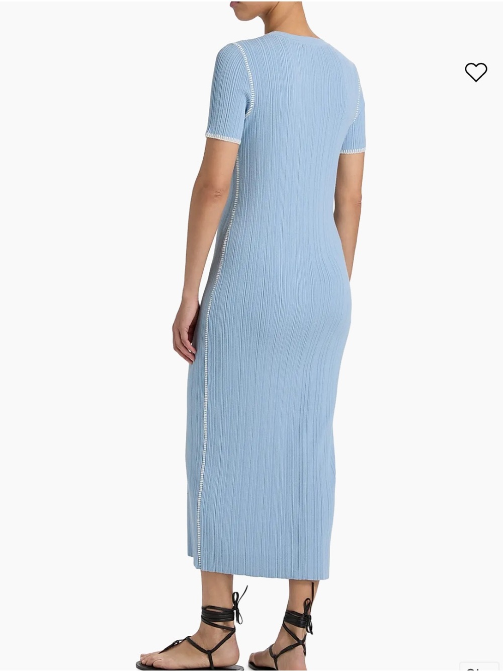 Rag & Bone Harper Rib-Knit Midi-Dress - Picture 5 of 7